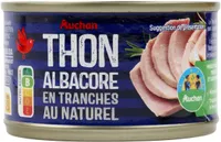 Thon Albacore en tranches au naturel
