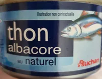 Thon Albacore en tranches au naturel