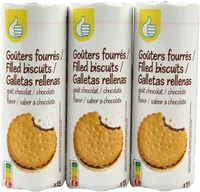 Goûters fourrés goût chocolat