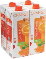 Orange - Jus de Fruits à base de concentré - AVEC PULPE