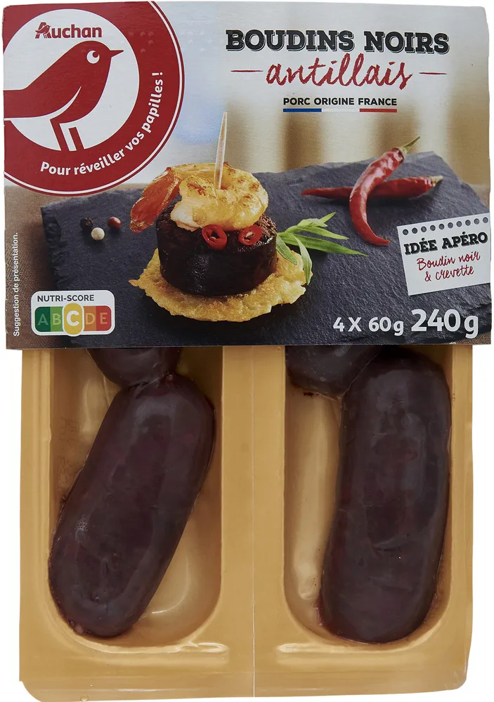 Boudins noirs antillais épicés