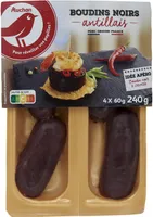 Boudins noirs antillais épicés