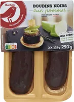 Boudins noirs aux pommes