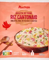 Recette de ChineRiz cantonaisOmelette, porc, petits pois et carottes