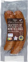 Saucisse de Montbéliard IGP cuite