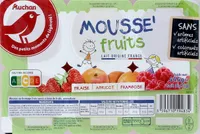 MOUSSE' FRUITSSANS arômes artificielscolorants artificiels
