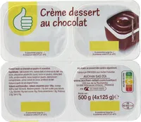 Crème dessert au chocolat