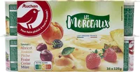 Les morceaux6 Saveurs : Abricot Ananas Pêche Fraise Cerise Mûre