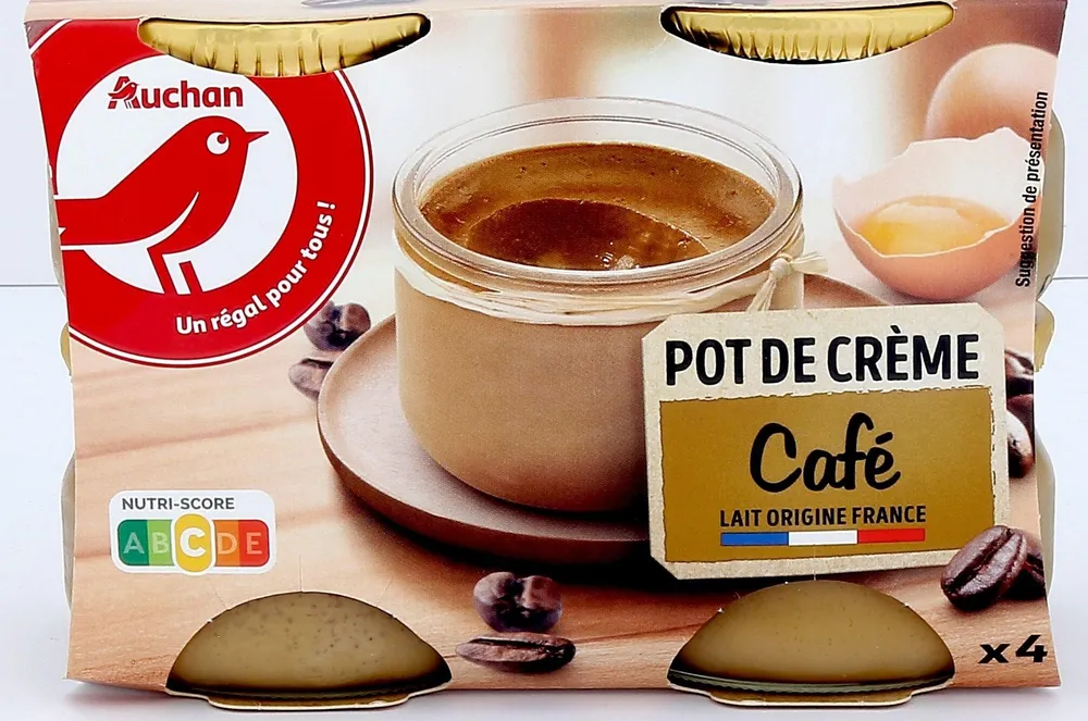 Pot de crème au café