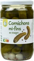Cornichons mi-fins au vinaigre