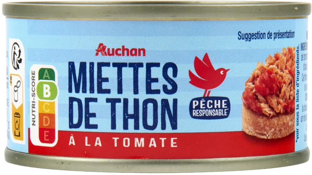 Miettes de thon à la tomate