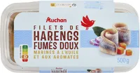 Filets de Harengs fumés doux marinés à l'huile et aux aromates