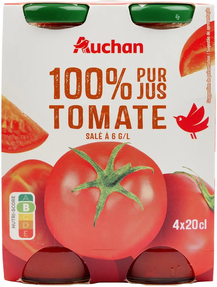 TOMATE - Pur jus salé à 6g/L