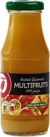100% Pur jus multifruitsSans sucres ajoutés** Comme tous les jus de fruits. Contient les sucres naturellement présents dans les fruits.