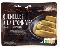 Quenelles de brochet à la lyonnaise, au beurre