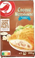 Croque à la normande Champignons et Crème
