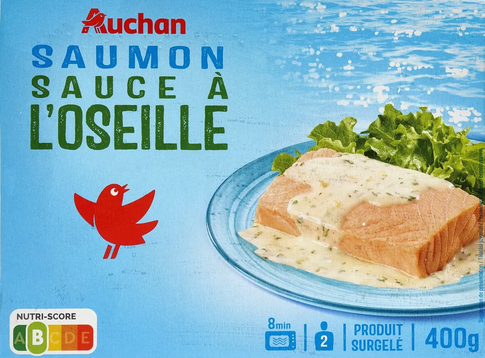 Saumon sauce à l'oseille
