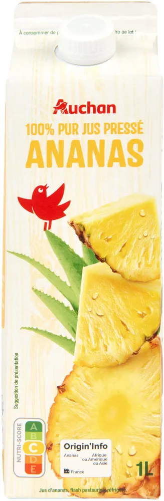 100% pur jus pressé - ananas