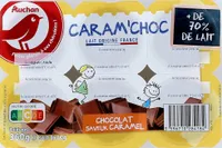 Caram'ChocChocolat saveur caramel+ 70 % de lait