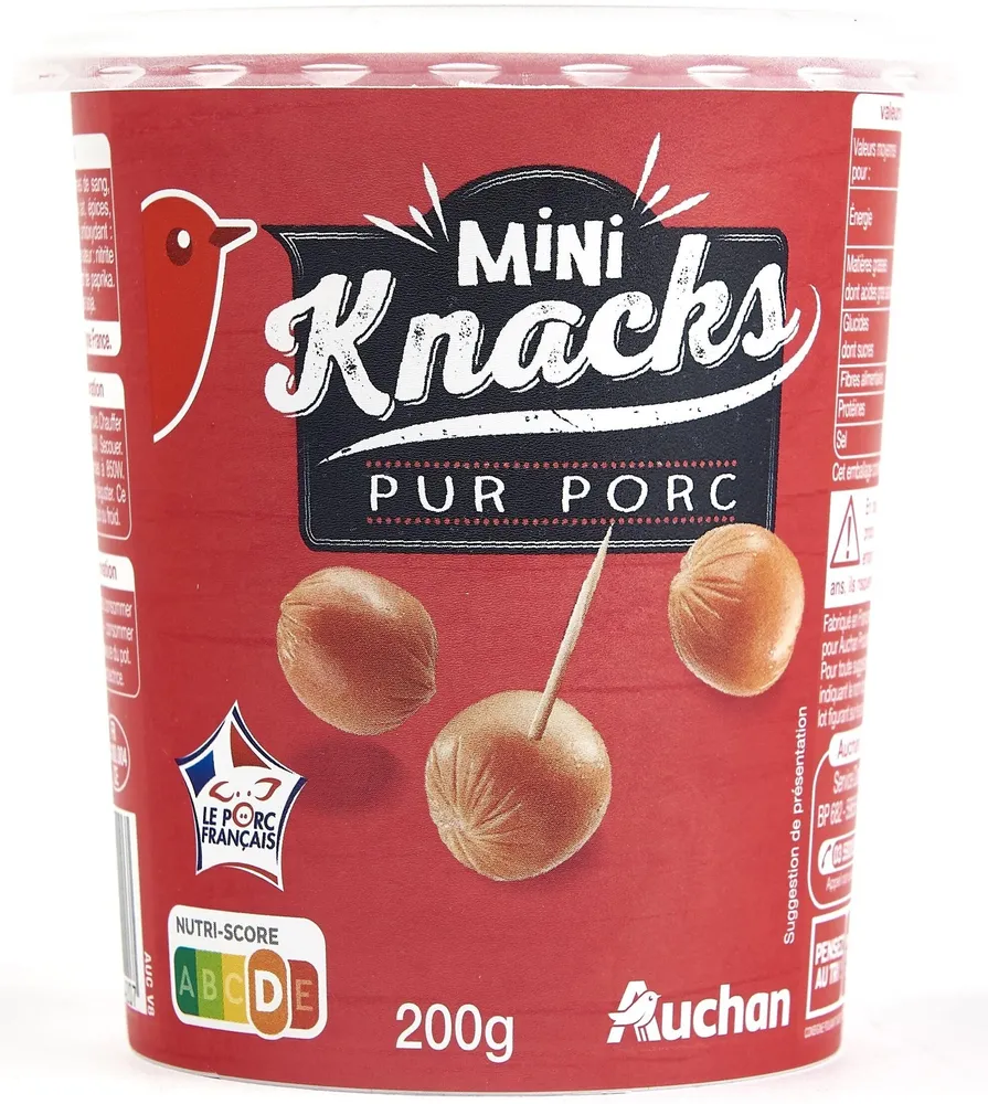 Mini Knacks pur porc
