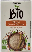 Pure canne en poudre biologique