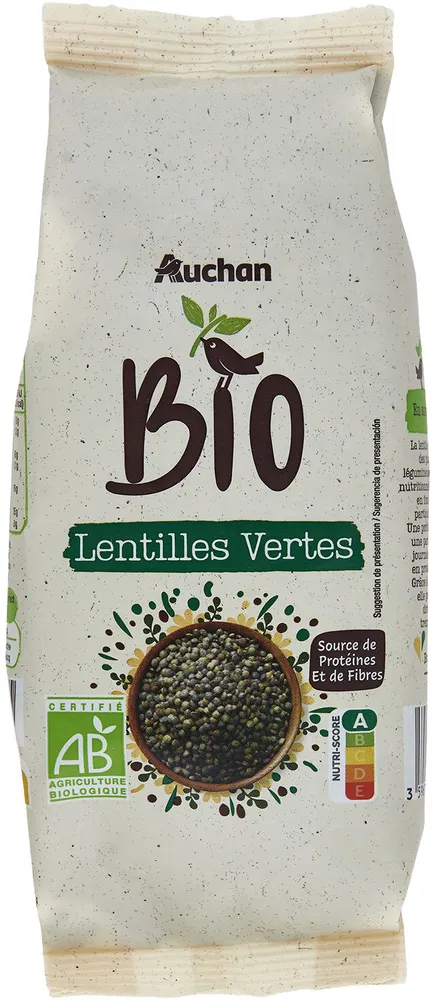 Lentilles vertes