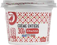 Crème entière épaisse30% Mat. Gr.
