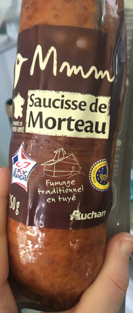 SAUCISSE de MORTEAU IGP Cuite