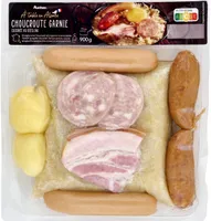 Choucroute garnie d'Alsace cuisinée au Riesling