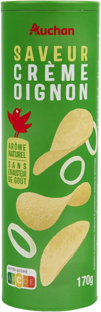 Tuiles saveur crème oignon