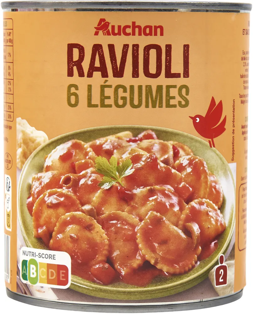 Ravioli 6 Légumes