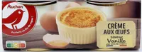 Crème aux œufs saveur vanille aux oeufs frais