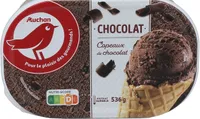 Glace chocolat copeaux de chocolat