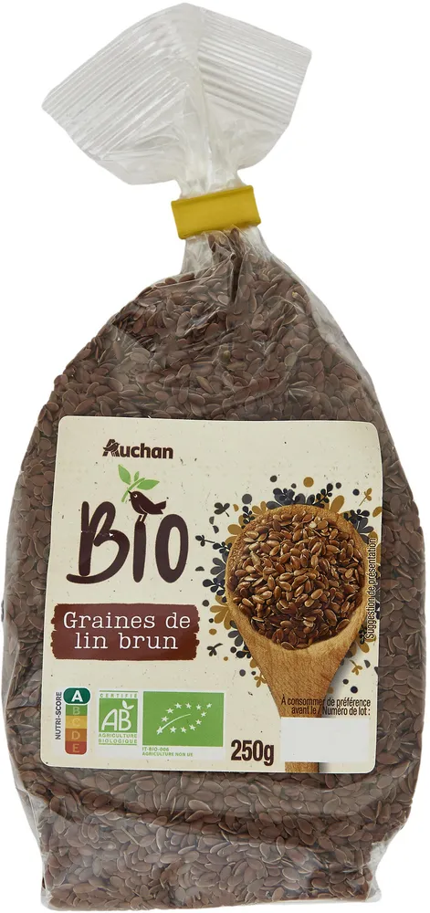 Graines de lin brun
