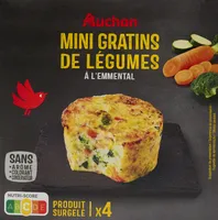 Mini gratins de légumes à l'emmental