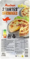 2 tartes aux fromages