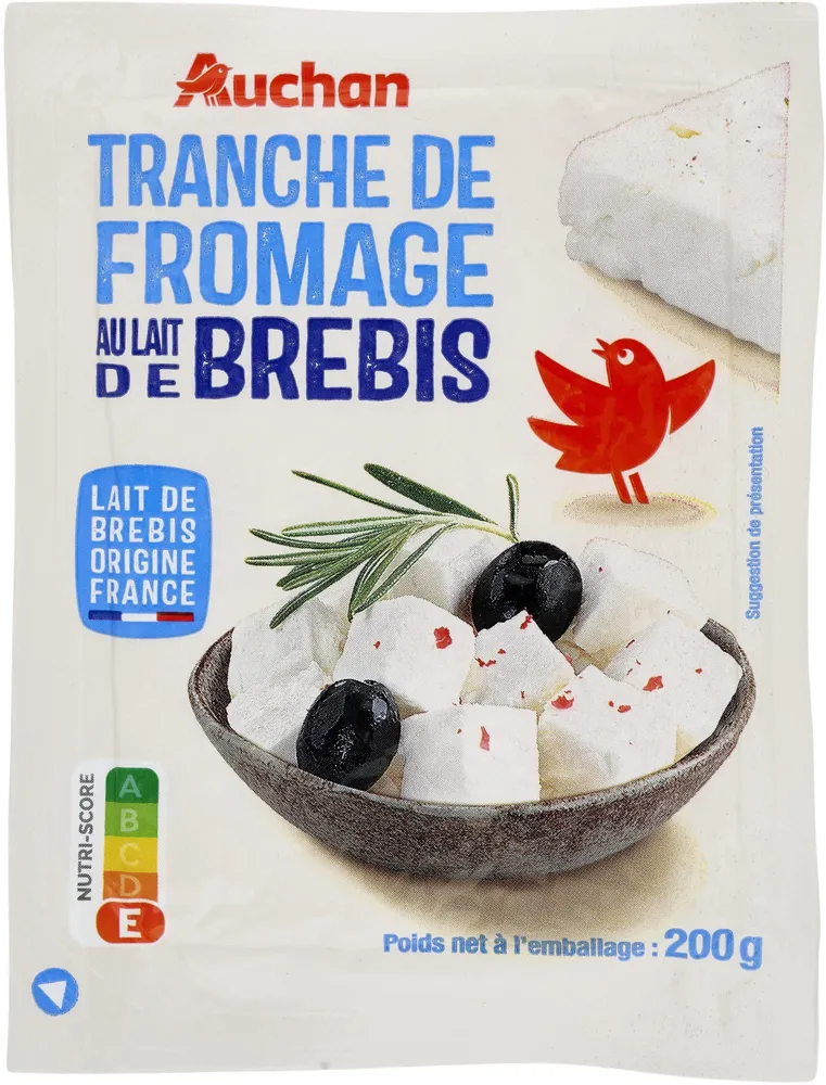 Tranche de Fromage au lait de brebis