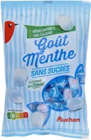 goût MENTHE SANS SUCRESà l'extrait de Stévia*