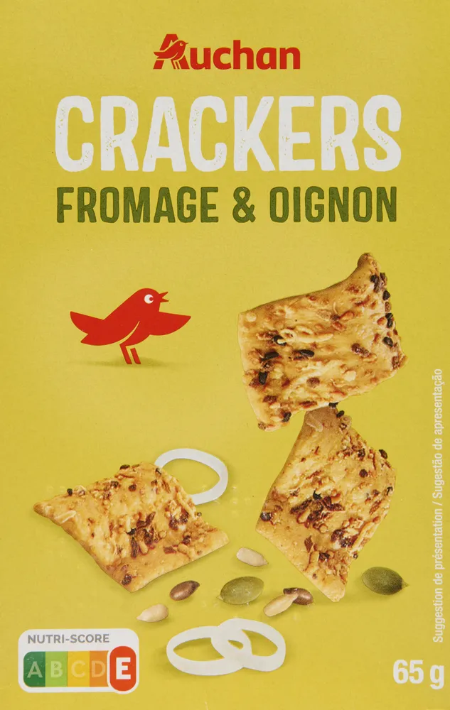 Crackers Fromage et Oignon