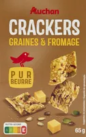 Crackers graines et fromages