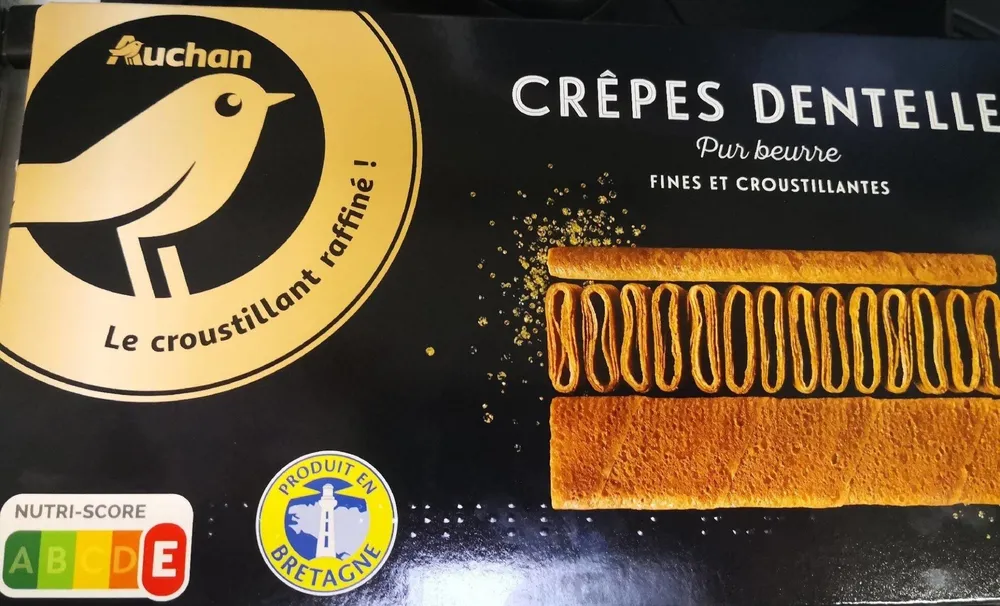 20 crêpes dentelle au beurre