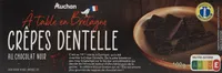 Crêpes dentelle au chocolat noir