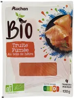 truite fumée au bois de hêtre BIO