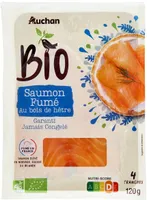 Saumon fumé au bois de hêtre