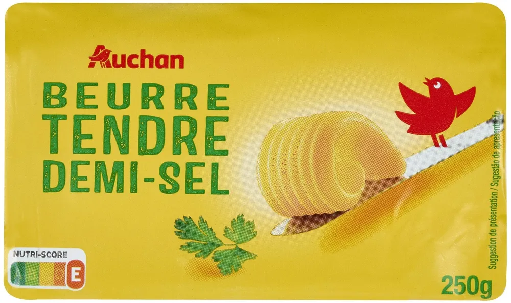 Beurre tendre demi-sel