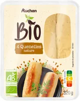 4 Quenelles nature issues de l'agriculture biologique