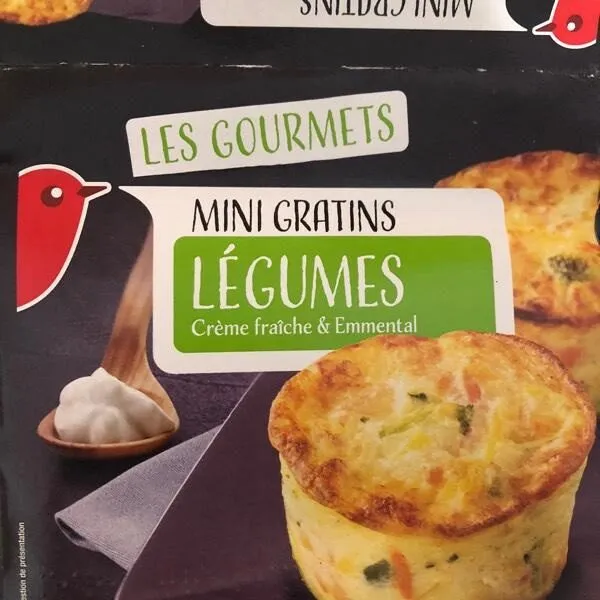 Mini gratins légumes