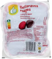 Betteraves Rouges cuites à la vapeur