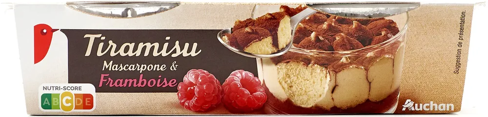 Tiramisu Mascarpone et Framboise