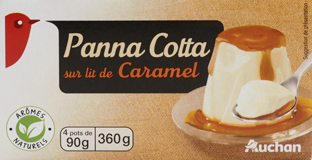 Panna Cotta sur lit de caramel